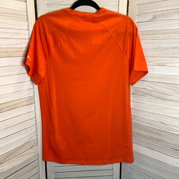 Carhartt Men’s Force Relaxed Fit Short Sleeve Pocket T Shirt Bright Orange New - Picture 5 of 12